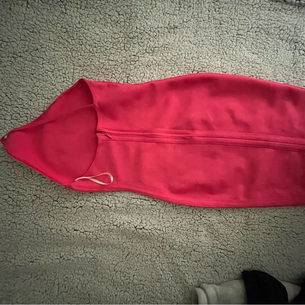 Shein Solid Backless One Shoulder Bodycon Dress - image 2